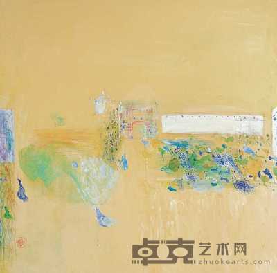 邬烈炎 2005年作 风景 100×100cm